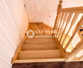 Какие бывают деревянные лестницы