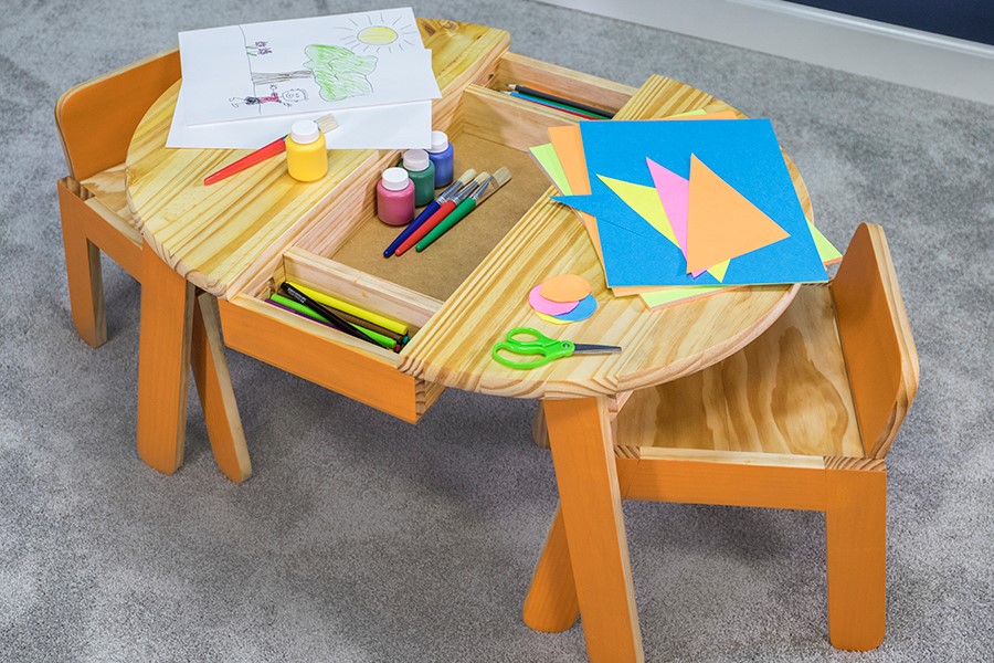 Детский столик своими руками: замеры и чертежи, пошаговая сборка
