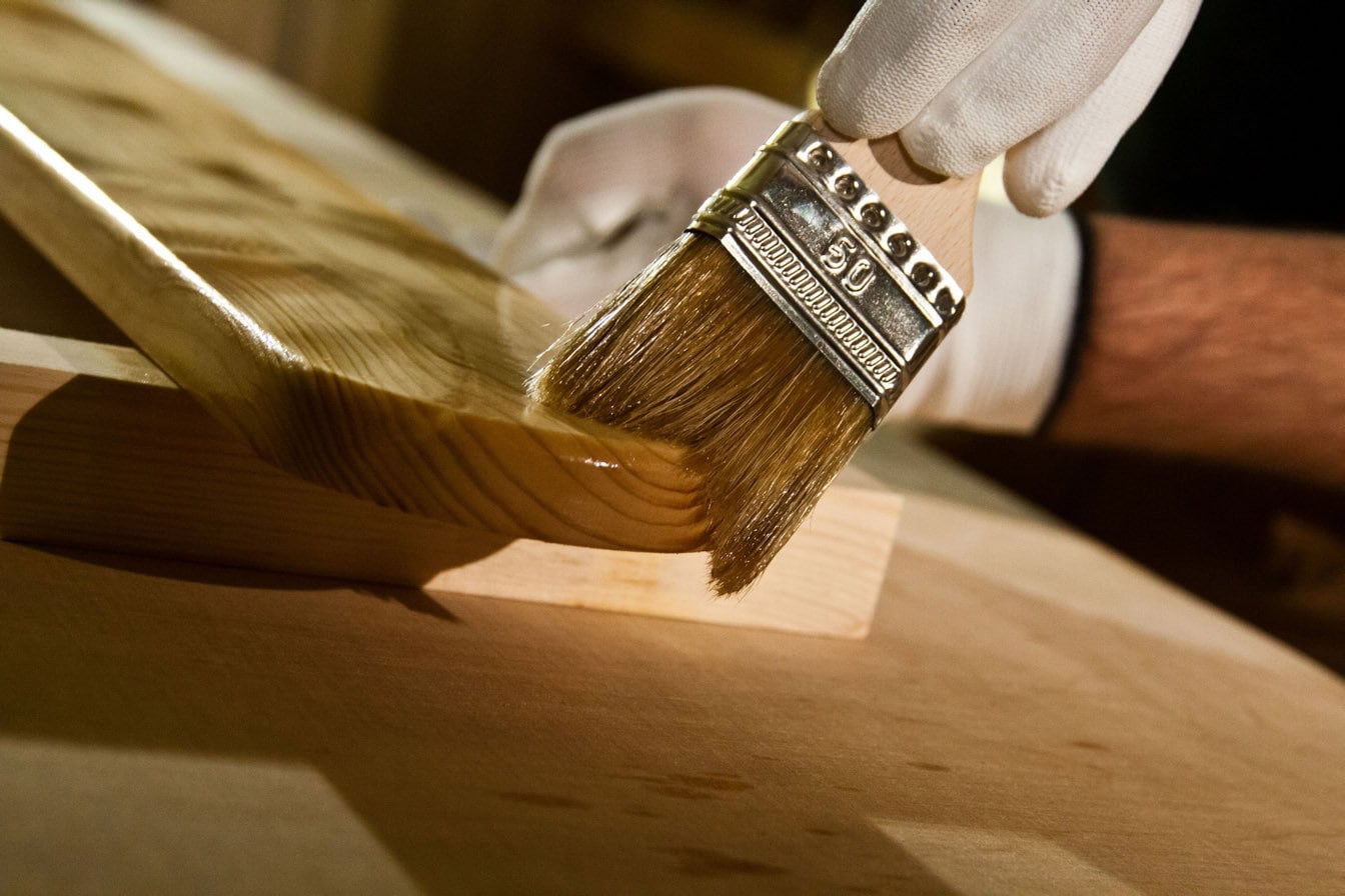 Способы наносить воск на деревевянные пиломатериалы